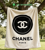 Chanel Throw Blankets